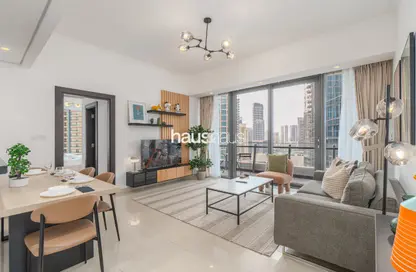 شقة - غرفة نوم - 2 حمامات للايجار في B برج سيلفرين - سيلفيرين - دبي مارينا - دبي