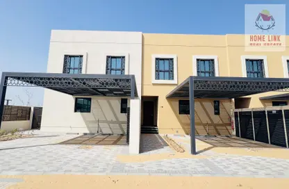Outdoor Building image for: Townhouse - 3 Bedrooms - 3 Bathrooms for rent in Sharjah Sustainable City - Sharjah, Image 1
