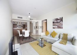 Living / Dining Room image for: Apartment - 1 bedroom - 1 bathroom for rent in Al Sahab 2 - Al Sahab - Dubai Marina - Dubai, Image 1