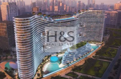 Apartment - 2 Bedrooms - 3 Bathrooms for sale in Binghatti Aquarise - Business Bay - Dubai