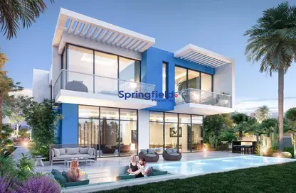 Townhouse - 4 Bedrooms - 4 Bathrooms for sale in Santorini Phase 2 By Damac - Damac Lagoons - Dubai Townhouse - 4 Bedrooms - 4 Bathrooms for sale in Santorini Phase 2 By Damac - Damac Lagoons - Dubai