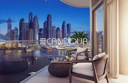 Outdoor Building image for: Apartment - 1 Bedroom - 1 Bathroom for sale in Palace Beach Residence - EMAAR Beachfront - Dubai Harbour - Dubai, Image 1