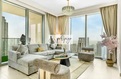 Apartment - 3 Bedrooms - 3 Bathrooms for rent in Forte 1 - Forte - Downtown Dubai - Dubai