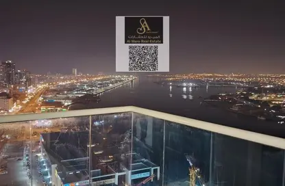 شقة - 2 غرف نوم - 3 حمامات للايجار في برج الواحة - الراشدية 1 - الراشدية - عجمان