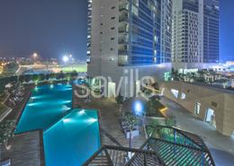 Pool image for: Apartment - 3 bedrooms - 3 bathrooms for rent in Rihan Heights - Grand Mosque District - Abu Dhabi, Image 1