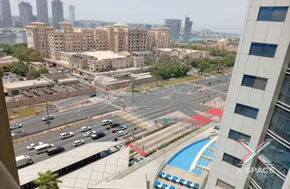 شقة - غرفة نوم - 2 حمامات للايجار في أوشن هايتس - دبي مارينا - دبي