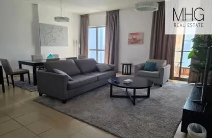 Apartment - 2 Bedrooms - 3 Bathrooms for rent in Shams 1 - Shams - Jumeirah Beach Residence - Dubai
