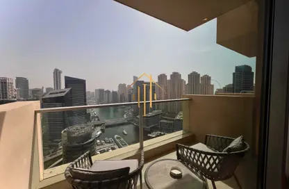 شقة - غرفة نوم - 2 حمامات للبيع في جي دبليو ماريوت هوتيل مارينا - دبي مارينا - دبي