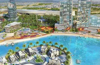 Pool image for: Apartment - 2 Bedrooms - 2 Bathrooms for sale in Bluebay Walk - Sharjah Waterfront City - Sharjah, Image 1
