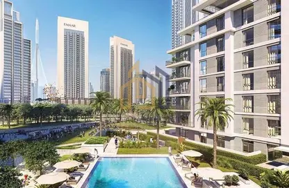 Pool image for: Apartment - 1 Bedroom - 2 Bathrooms for sale in Island Park II - Dubai Creek Harbour (The Lagoons) - Dubai, Image 1