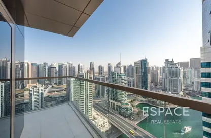 Apartment - 3 Bedrooms - 4 Bathrooms for rent in No.9 - Dubai Marina - Dubai