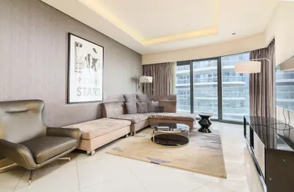 Living Room image for: Apartment - 3 Bedrooms - 3 Bathrooms for sale in Tower B - DAMAC Towers by Paramount - Business Bay - Dubai, Image 1