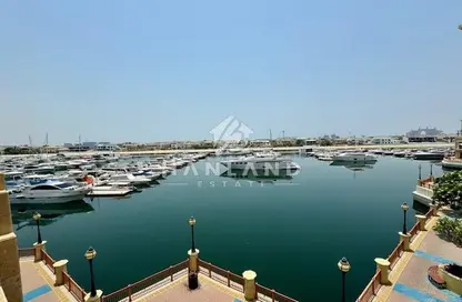 شقة - 3 غرف نوم - 4 حمامات للايجار في مساكن المارينا 1 - مساكن المارينا - نخلة جميرا - دبي
