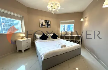 شقة - 1 حمام للايجار في بوابة دبي الجديدة 1 - (JLT) مجمع Q - أبراج بحيرة الجميرا - دبي