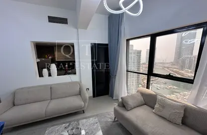 Apartment - 1 Bedroom - 1 Bathroom for rent in Escan Tower - Dubai Marina - Dubai