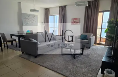 Apartment - 2 Bedrooms - 3 Bathrooms for rent in Shams 1 - Shams - Jumeirah Beach Residence - Dubai