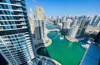شقة - غرفة نوم - 2 حمامات للبيع في باي سنترال - دبي مارينا - دبي