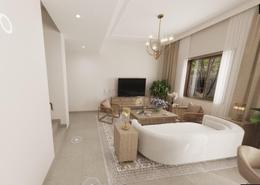 Living Room image for: Townhouse - 3 bedrooms - 4 bathrooms for sale in Bloom Living - Zayed City (Khalifa City C) - Khalifa City - Abu Dhabi, Image 1