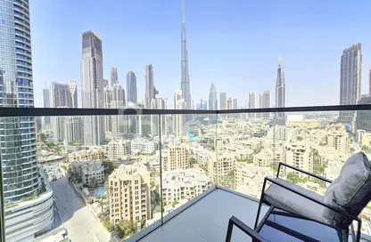 Apartment - 1 Bedroom - 2 Bathrooms for rent in Bellevue Tower 2 - Bellevue Towers - Downtown Dubai - Dubai