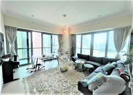 Living Room image for: Apartment - 1 bedroom - 2 bathrooms for sale in 8 Boulevard Walk - Mohammad Bin Rashid Boulevard - Downtown Dubai - Dubai, Image 1
