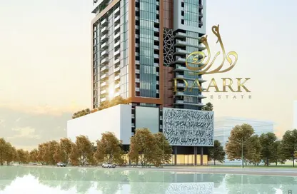 Apartment - 3 Bedrooms - 5 Bathrooms for sale in Faradis Tower - Al Mamzar - Sharjah - Sharjah