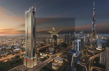 شقة - غرفة نوم - 2 حمامات للبيع في بايز 102 - الخليج التجاري - دبي