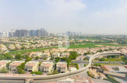 شقة - 1 حمام للايجار في برج الكريكت - مدينة دبي الرياضية - دبي