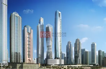 Outdoor Building image for: Hotel  and  Hotel Apartment - 1 Bathroom for sale in Ciel Tower - Dubai Marina - Dubai, Image 1