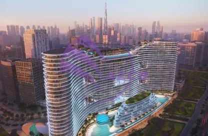 Apartment - Studio - 1 Bathroom for sale in Binghatti Aquarise - Business Bay - Dubai Apartment - Studio - 1 Bathroom for sale in Binghatti Aquarise - Business Bay - Dubai