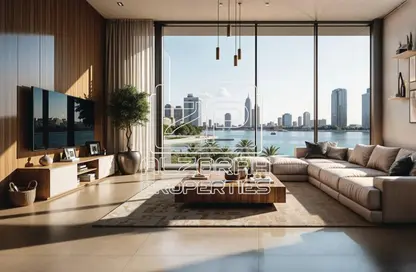 Apartment - 2 Bedrooms - 3 Bathrooms for sale in Corniche Tower - Ajman Corniche Road - Ajman