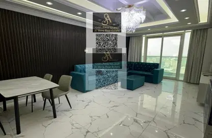 Apartment - 2 Bedrooms - 3 Bathrooms for rent in Oasis Tower - Al Rashidiya 1 - Al Rashidiya - Ajman