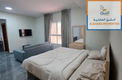 Apartment - 1 Bedroom - 2 Bathrooms for rent in Al Rashidiya Towers - Al Rashidiya - Ajman Downtown - Ajman