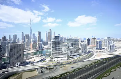 شقة - غرفة نوم - 1 حمام للايجار في رأسًا على عقب - الخليج التجاري - دبي