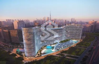 Apartment - 1 Bedroom - 2 Bathrooms for sale in Binghatti Aquarise - Business Bay - Dubai
