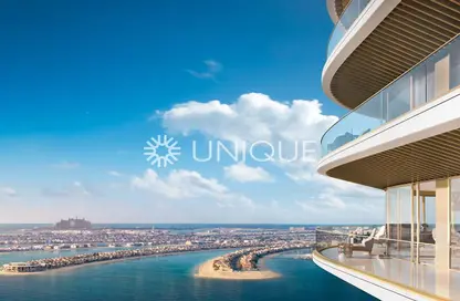 Water View image for: Apartment - 2 Bedrooms - 2 Bathrooms for sale in Grand Bleu Tower 1 - EMAAR Beachfront - Dubai Harbour - Dubai, Image 1