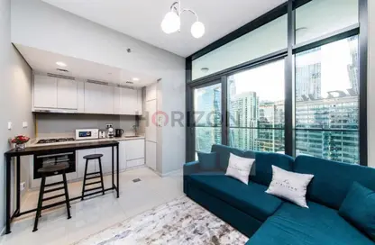 Apartment - 1 Bedroom - 1 Bathroom for rent in Zada Tower - Business Bay - Dubai