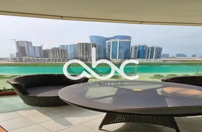 Apartment - 3 Bedrooms - 4 Bathrooms for rent in Beach Towers - Shams Abu Dhabi - Al Reem Island - Abu Dhabi