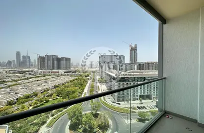 Balcony image for: Apartment - 1 Bedroom - 1 Bathroom for sale in Sobha Hartland Waves - Sobha Hartland - Mohammed Bin Rashid City - Dubai, Image 1