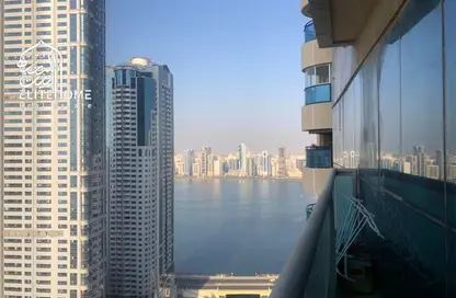 شقة - 2 غرف نوم - 2 حمامات للبيع في برج النخلة 3 - أبراج النخلة - المجاز - الشارقة