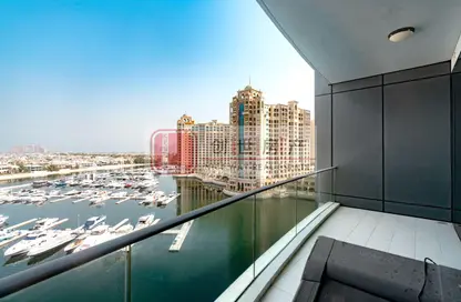 Apartment - 3 Bedrooms - 4 Bathrooms for rent in Oceana Pacific - Oceana - Palm Jumeirah - Dubai