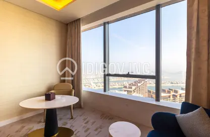 Apartment - Studio - 1 Bathroom for rent in The Palm Tower - Palm Jumeirah - Dubai