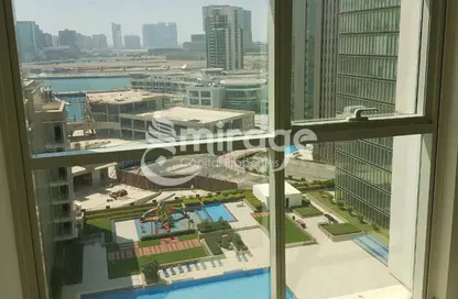 Apartment - 2 Bedrooms - 3 Bathrooms for rent in RAK Tower - Marina Square - Al Reem Island - Abu Dhabi
