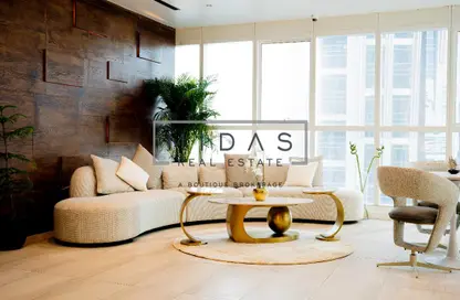 Business Centre - Studio - 7 Bathrooms for rent in The Court Tower - Business Bay - Dubai