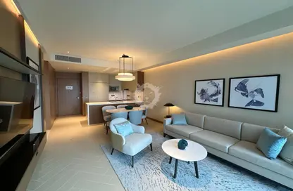 Living Room image for: Apartment - 2 Bedrooms - 2 Bathrooms for rent in The Address Residences Dubai Opera Tower 1 - The Address Residences Dubai Opera - Downtown Dubai - Dubai, Image 1