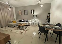 Living / Dining Room image for: Apartment - 1 bedroom - 2 bathrooms for sale in Marina Pinnacle - Dubai Marina - Dubai, Image 1