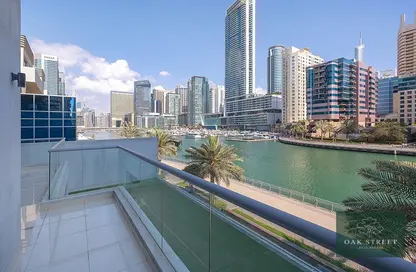 Duplex - 3 Bedrooms - 3 Bathrooms for rent in Marina Wharf 2 - Marina Wharf - Dubai Marina - Dubai