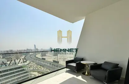 Balcony image for: Apartment - 1 Bedroom - 2 Bathrooms for rent in Binghatti Creek - Al Jaddaf - Dubai, Image 1