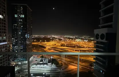 Apartment - Studio - 1 Bathroom for rent in Lake View Tower - JLT Cluster B - Jumeirah Lake Towers - Dubai