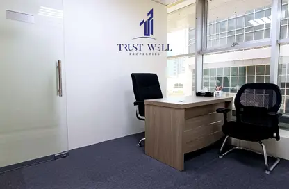 Office Space - Studio - 4 Bathrooms for rent in Al Sawari Tower - Al Khalidiya - Abu Dhabi