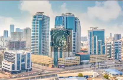 شقة - غرفة نوم - 2 حمامات للبيع في أورينت تاور 1 - أورينت تاور - البستان - عجمان